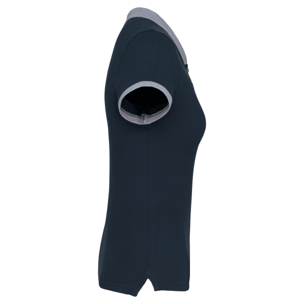 Polo piqué bicolore femme – Image 11