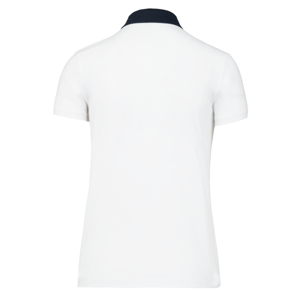 Polo jersey bicolore femme – Image 20