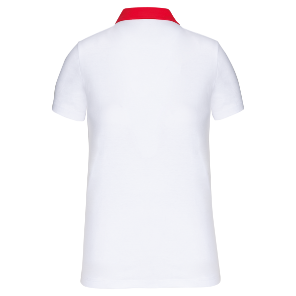 Polo jersey bicolore femme – Image 21
