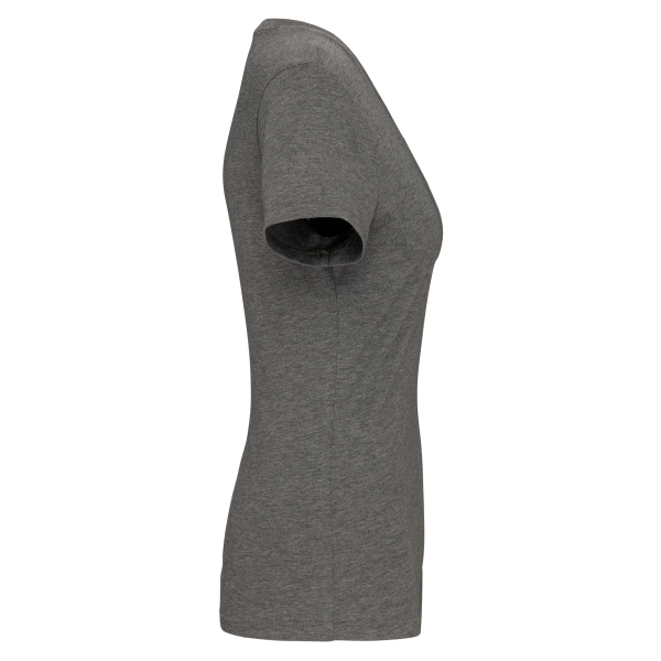 T-shirt Supima® col V manches courtes femme – Image 11