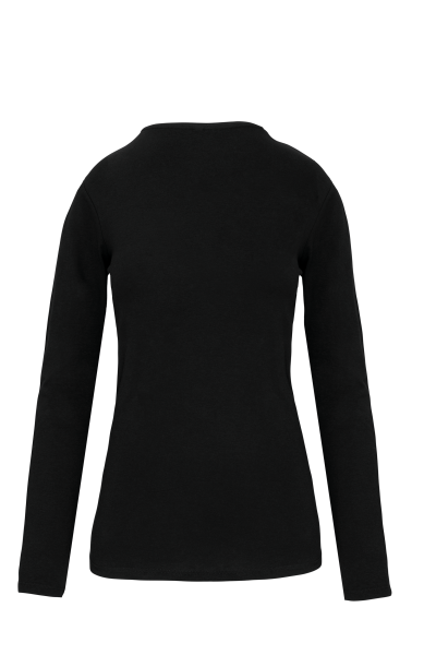 T-shirt col rond manches longues femme – Image 10