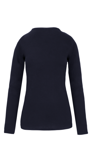T-shirt col rond manches longues femme – Image 14