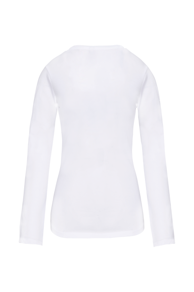 T-shirt col rond manches longues femme – Image 16
