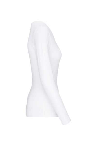 T-shirt col rond manches longues femme – Image 17