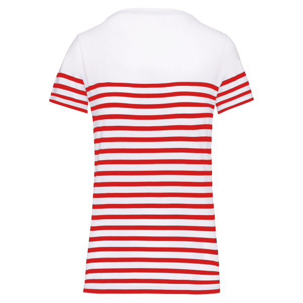 T-shirt marin col rond Bio femme – Image 16