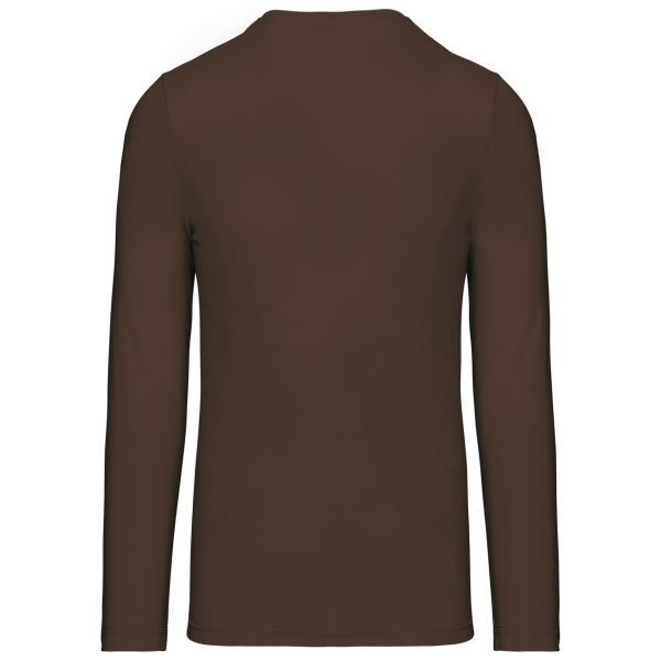 T-shirt col V manches longues – Image 11