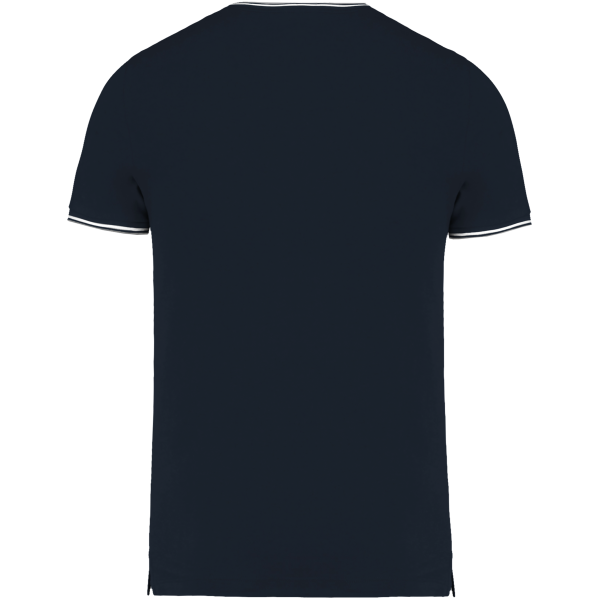T-shirt maille piquée col V homme – Image 14