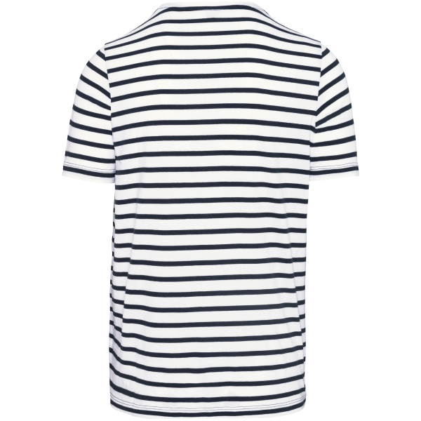 T-shirt rayé marin avec poche manches courtes homme – Image 8