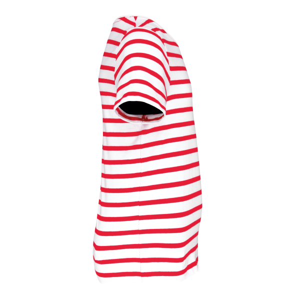 T-shirt rayé marin avec poche manches courtes enfant – Image 17