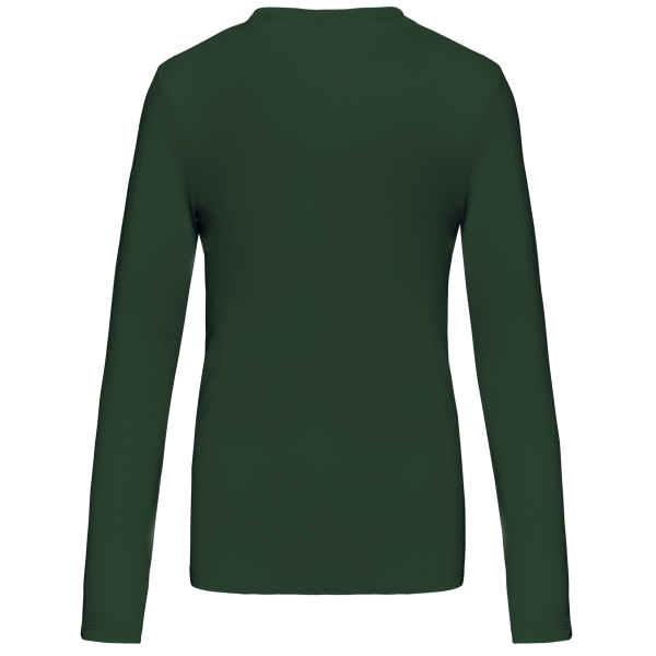 T-shirt col V manches longues femme – Image 17