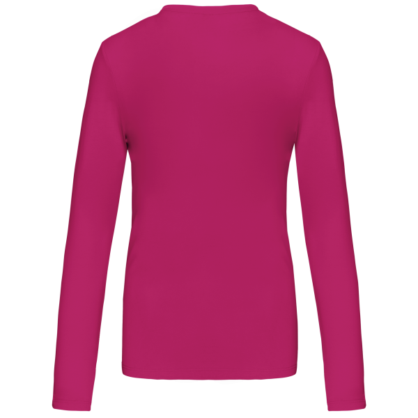 T-shirt col V manches longues femme – Image 19