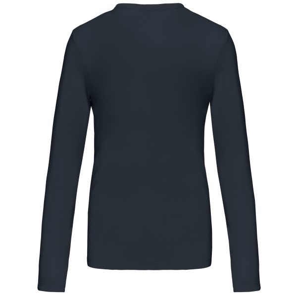 T-shirt col V manches longues femme – Image 29