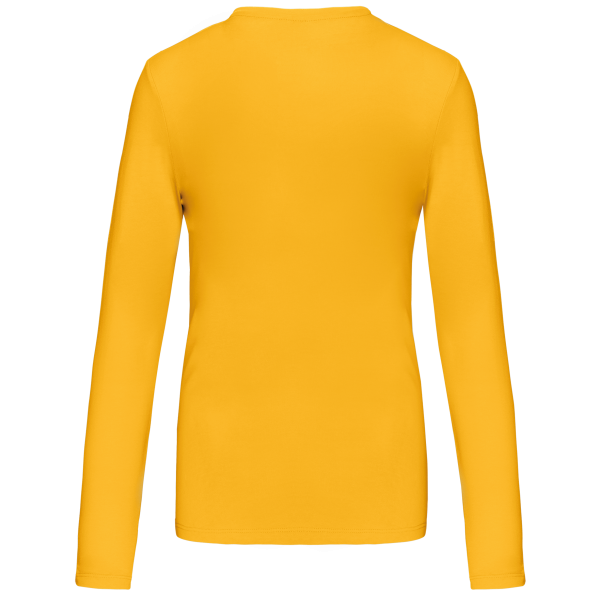 T-shirt col V manches longues femme – Image 47