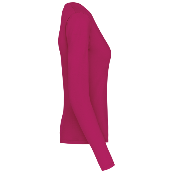 T-shirt col V manches longues femme – Image 20