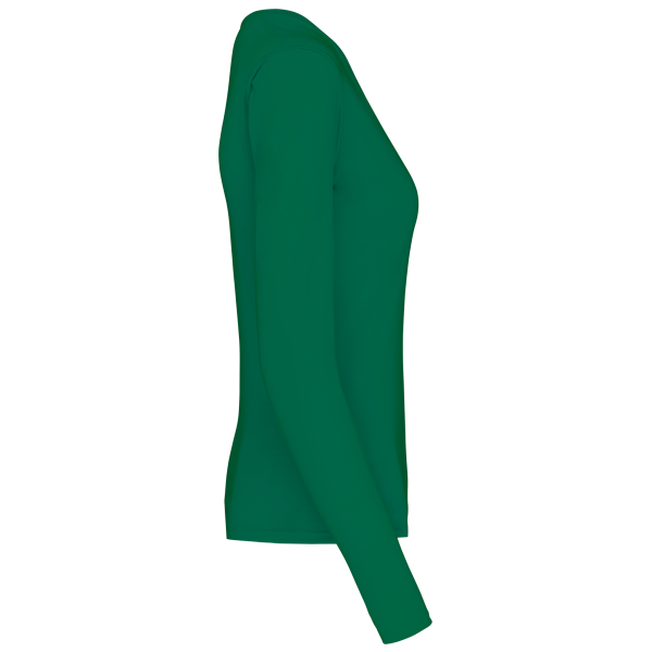 T-shirt col V manches longues femme – Image 22