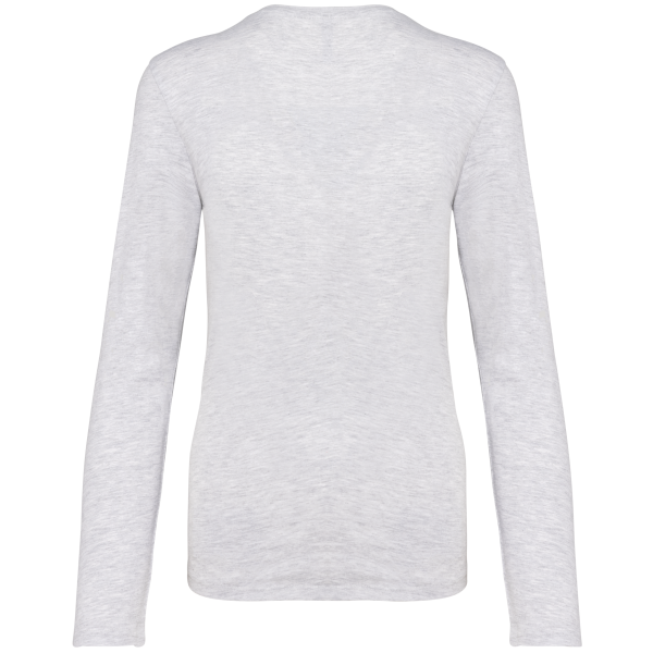 T-shirt col rond manches longues femme – Image 10