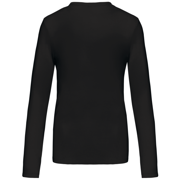 T-shirt col rond manches longues femme – Image 12
