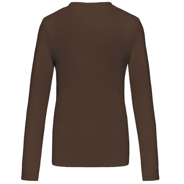 T-shirt col rond manches longues femme – Image 14