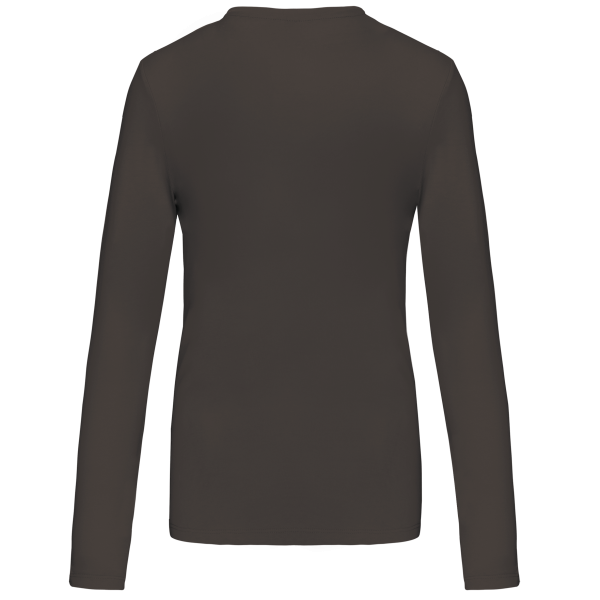 T-shirt col rond manches longues femme – Image 16