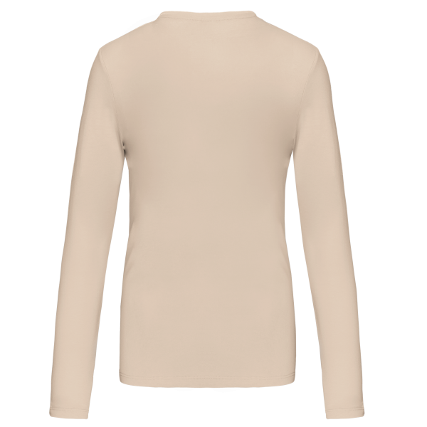 T-shirt col rond manches longues femme – Image 28