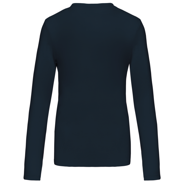 T-shirt col rond manches longues femme – Image 32