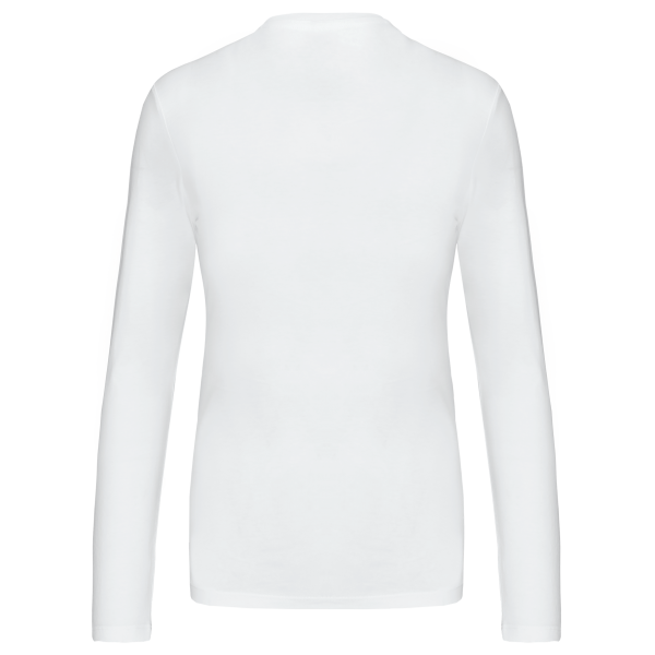 T-shirt col rond manches longues femme – Image 46