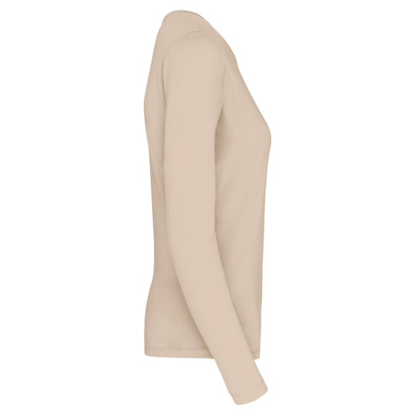 T-shirt col rond manches longues femme – Image 29