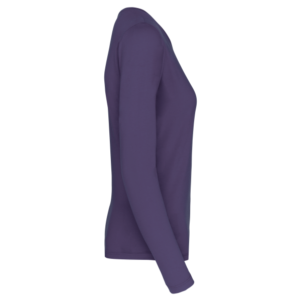 T-shirt col rond manches longues femme – Image 39