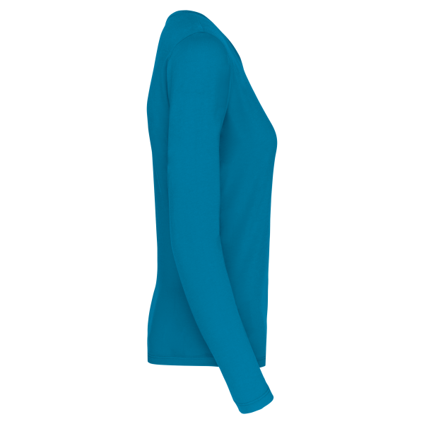 T-shirt col rond manches longues femme – Image 45