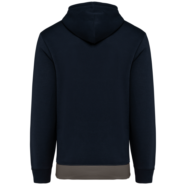Sweat-shirt tricolore à capuche unisexe – Image 13