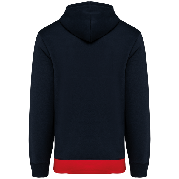 Sweat-shirt tricolore à capuche unisexe – Image 15