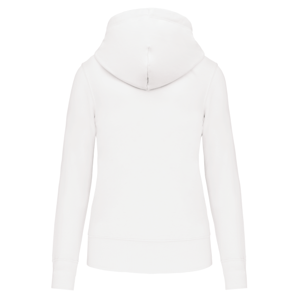 Sweat-shirt écoresponsable zippé à capuche femme – Image 34