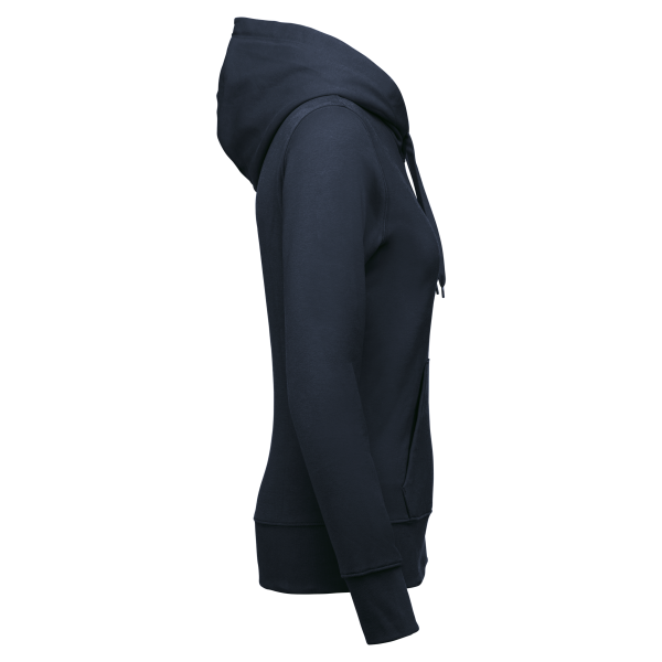 Sweat-shirt écoresponsable zippé à capuche femme – Image 27