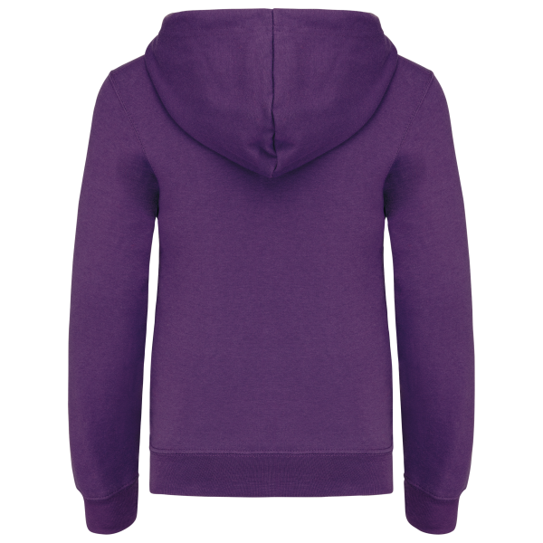 Sweat-shirt capuche contrastée enfant – Image 33