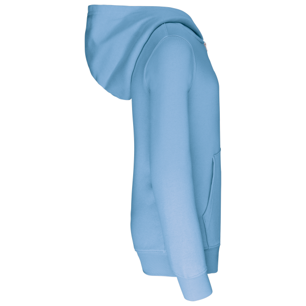 Sweat-shirt capuche contrastée enfant – Image 38