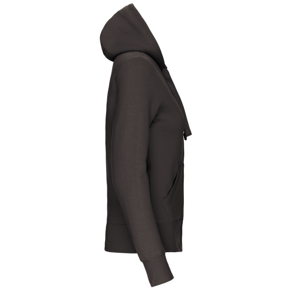 Sweat-shirt zippé capuche femme – Image 18