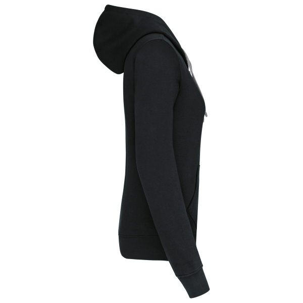 Sweat-shirt capuche contrastée femme – Image 13