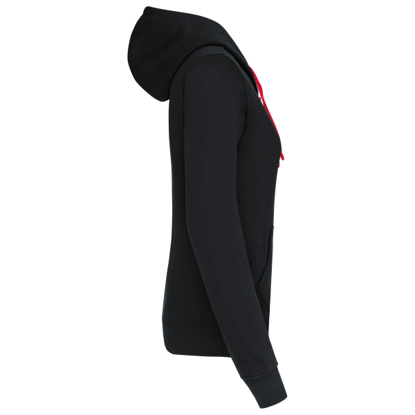 Sweat-shirt capuche contrastée femme – Image 15