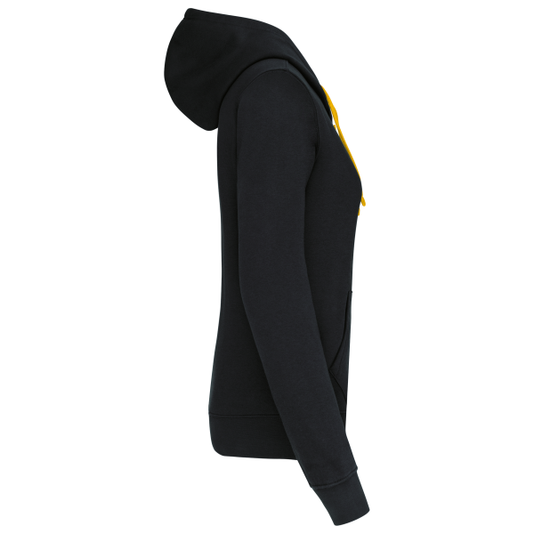 Sweat-shirt capuche contrastée femme – Image 17