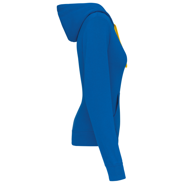 Sweat-shirt capuche contrastée femme – Image 49