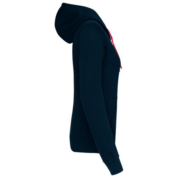 Sweat-shirt capuche contrastée femme – Image 53
