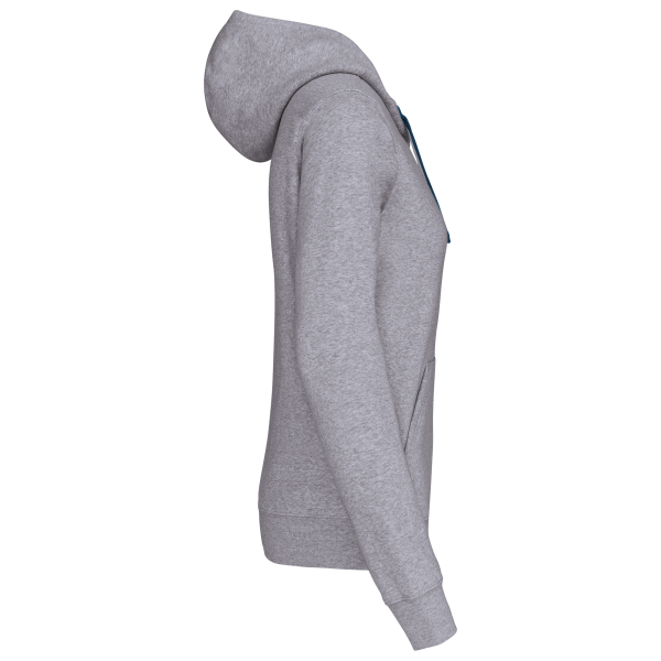 Sweat-shirt capuche contrastée femme – Image 57