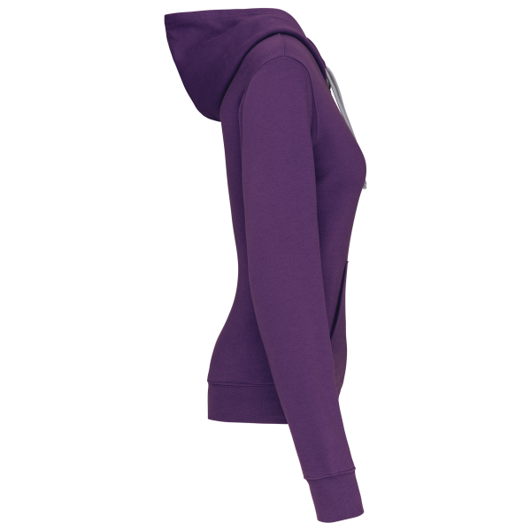 Sweat-shirt capuche contrastée femme – Image 59