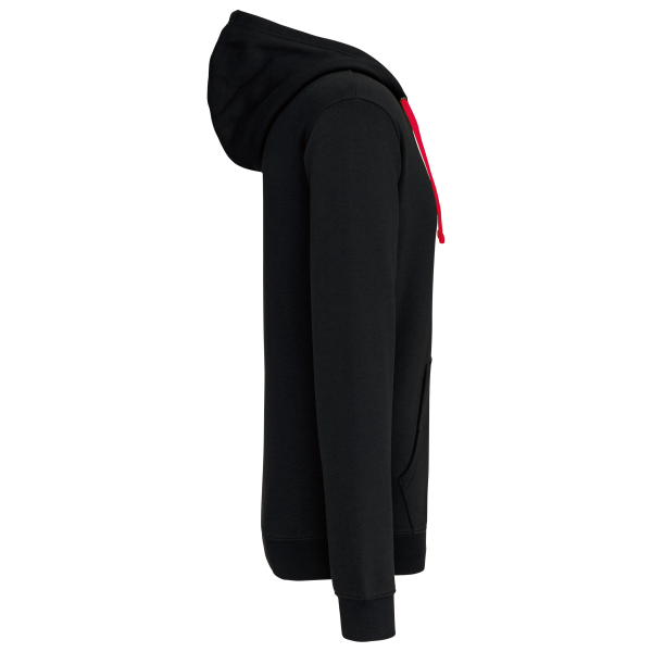 Sweat-shirt zippé capuche contrastée – Image 12