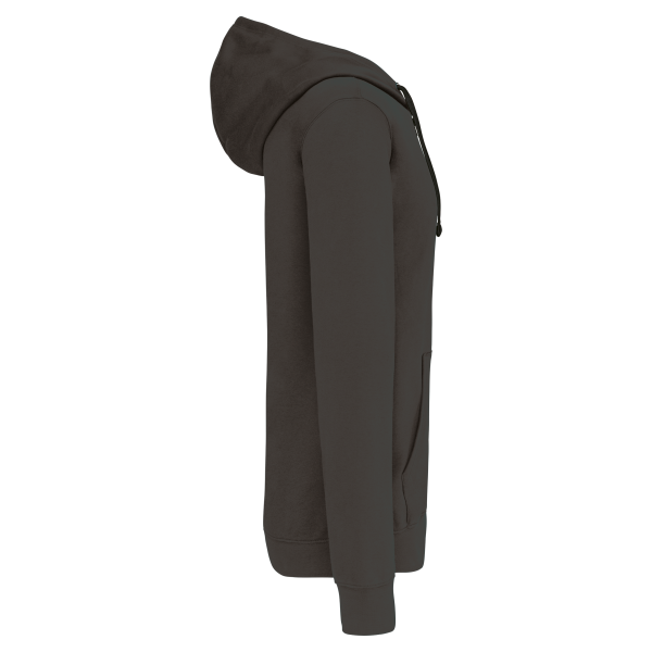 Sweat-shirt zippé capuche contrastée – Image 16