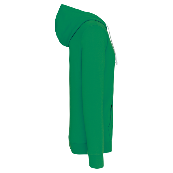 Sweat-shirt zippé capuche contrastée – Image 18