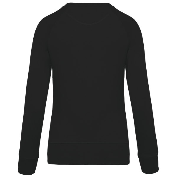 Sweat-shirt Bio col rond manches raglan femme – Image 12