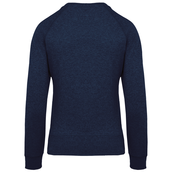 Sweat-shirt Bio col rond manches raglan femme – Image 16