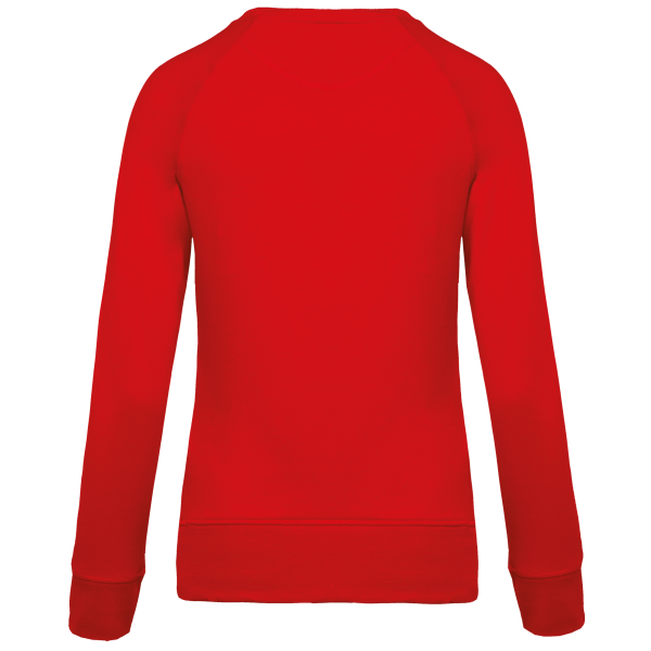 Sweat-shirt Bio col rond manches raglan femme – Image 28