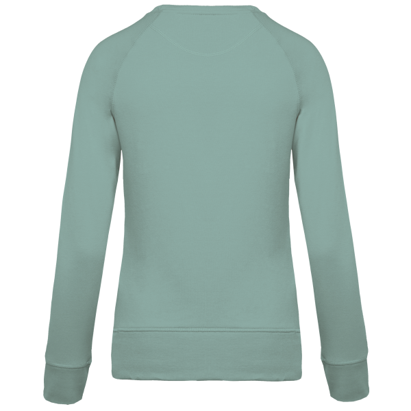 Sweat-shirt Bio col rond manches raglan femme – Image 30